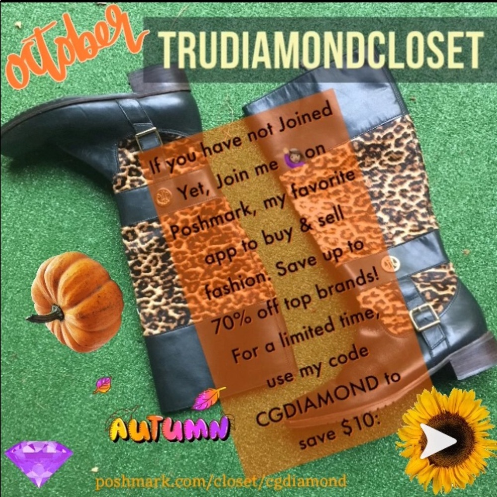 Leopard MarcJoseph NewYork BootsHarvest Sale🍁🌾🍂